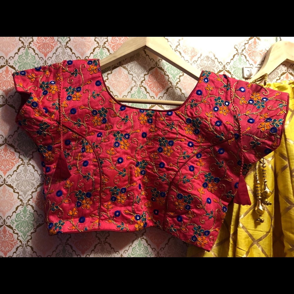 Chaniya choli.